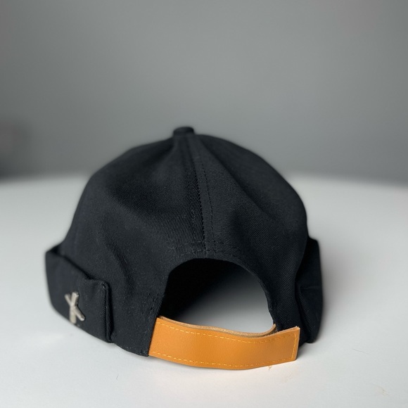 Mens Letter Decor Docker Hat 